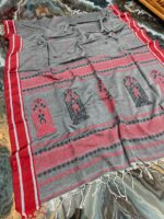 New maslight cotton Banaras Saree - Image 4