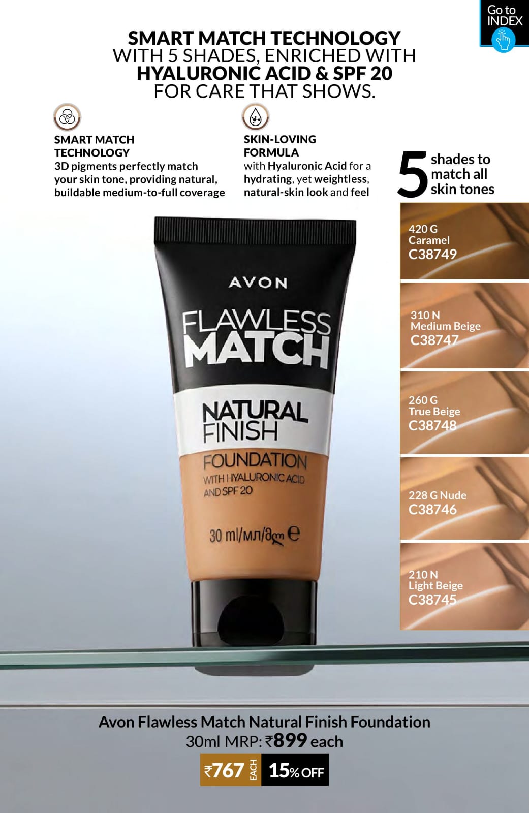 Avon foundation Avon Natural Finish Foundation - Image 1