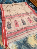 New maslight cotton Banaras Saree - Image 3