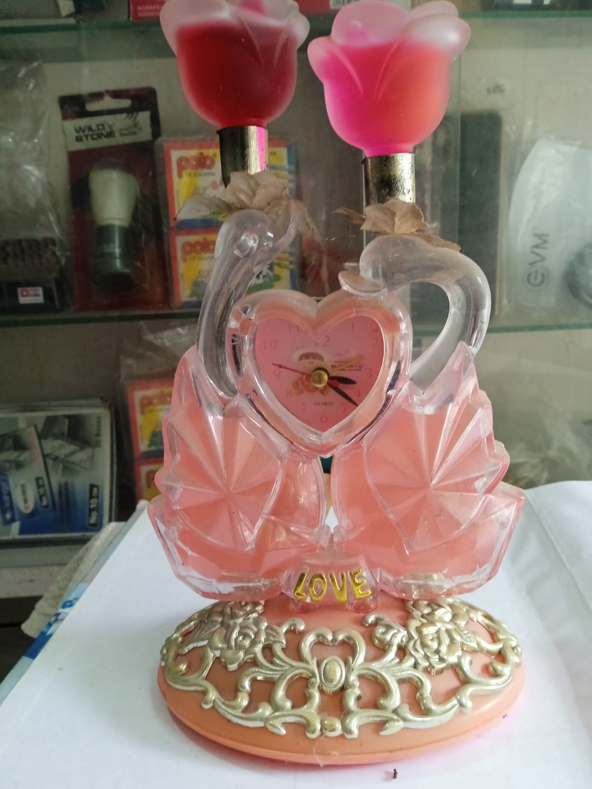 Clock Pink Flower Clock মমদানি - Image 1
