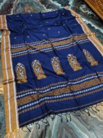 New maslight cotton Banaras Saree - Image 5