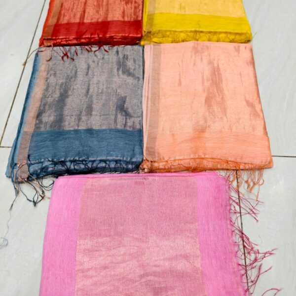 Original Reshom Jayasree Linen Saree