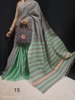 EXCLUSIVE PRIMIUM  QUYALITY KHESH KHADI COTTON SAREE
