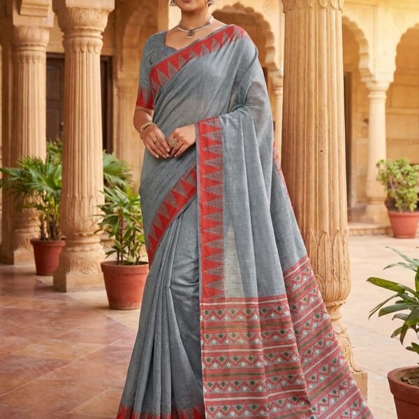 Exclusive Soft body plan  Dhakai Jamdani Saree