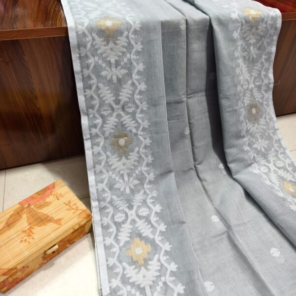 New Cotton by Cotton kakra Saree