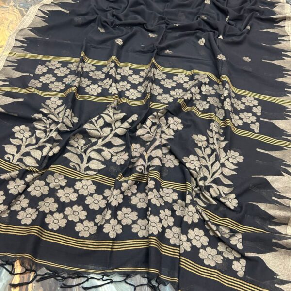 new cotton by cotton Saree
