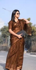 Moslin Kota Silk Saree - Image 3