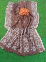 Silk linen Saree