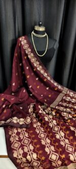 new cotton by cotton Saree - Image 3