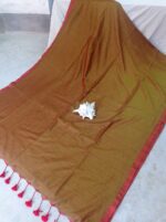 Pure Khadi Sequence  saree - Image 11