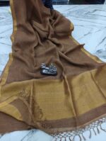 JAYASREE LINEN SAREE - Image 4