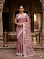 Exclusive Soft body plan  Dhakai Jamdani Saree - Image 5