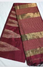 Katha Desing Temple Handloom Saree - Image 7