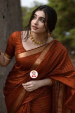 Moslin Tasar Silk Saree - Image 5