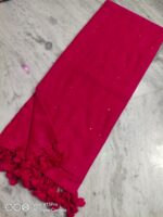 Pure Khadi Sequence  saree - Image 8