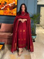Material Pure Lilen Kurti - Image 3