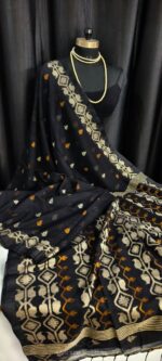 new cotton by cotton Saree - Image 10