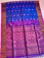 Pure Handwork Muslin Saree - Image 8