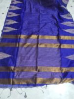 Katha Desing Temple Handloom Saree - Image 9