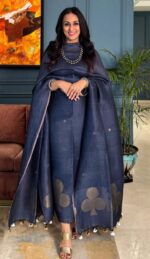 Material Pure Lilen Kurti - Image 4