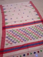 Khadi Linen Saree - Image 4