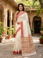 Exclusive Soft body plan  Dhakai Jamdani Saree - Image 9
