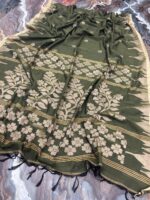 new cotton by cotton Saree - Image 3