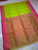Pure Handwork Muslin Saree - Image 10