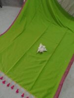 Pure Khadi Sequence  saree - Image 21