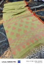 new cotton by cotton Saree - Image 13