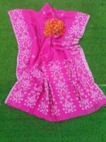 Silk linen Saree - Image 2