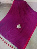 Pure Khadi Sequence  saree - Image 25