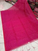 Cotton Silk Swquence Handloom Saree - Image 5