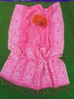 Silk linen Saree - Image 3
