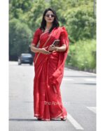 Moslin Tasar Silk Saree - Image 14