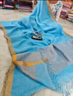 JAYASREE LINEN SAREE - Image 8
