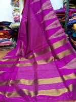 Katha Desing Temple Handloom Saree - Image 13