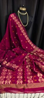 new cotton by cotton Saree - Image 9