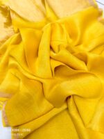 Original Reshom Jayasree Linen Saree - Image 9