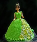 Doll cake 1pound design