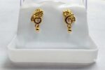 Floral Top Jhumko Earring (kaner) 70 - Image 4